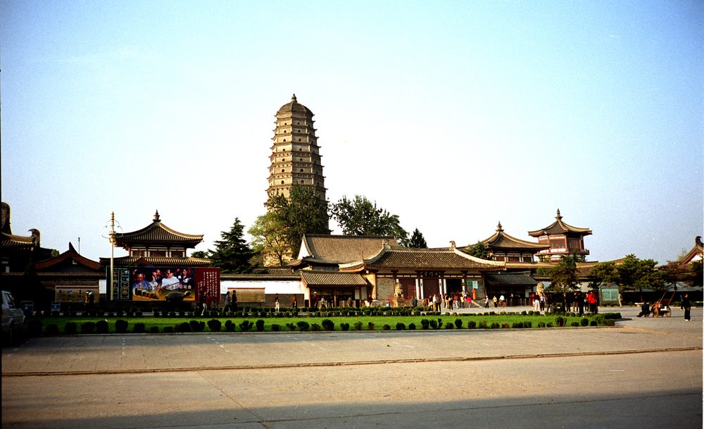法门寺实景照片